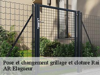 Pose et changement grillage et cloture  rai-61270 AR Elagueur