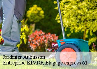 Jardinier  aubusson-61100 Entreprise KIVIG, Elagage express 61